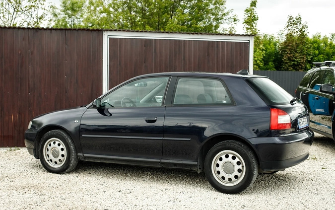 Audi A3 cena 6900 przebieg: 351000, rok produkcji 2001 z Dobrzyca małe 631